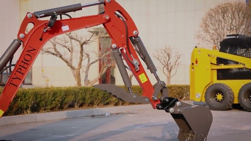 Top Compact & Mini Excavator Diggers- TYPHON Machinery