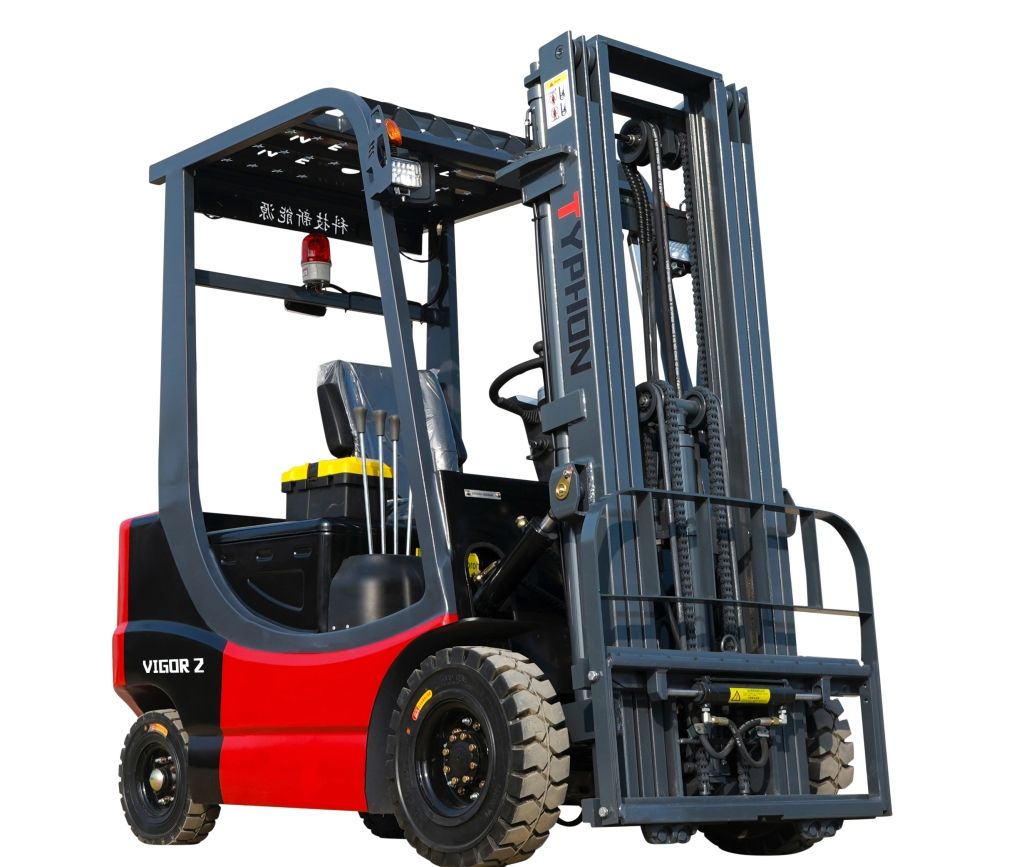 New 2025 TYPHON VIGOR 2 Electric Forklift 2 Ton Lifter Lift Truck Jitney Hi-Lo