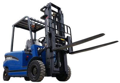 Top Compact & Mini Excavator Diggers- TYPHON Machinery New 2025 TYPHON VIGOR 2.5 Blue Electric Forklift 2.5 Ton Lifter Lift Truck Jitney Hi-Lo