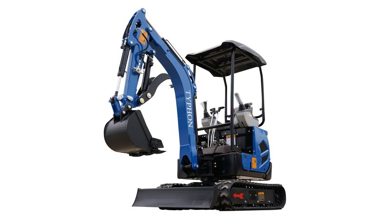 Top Compact & Mini Excavator Diggers- TYPHON Machinery