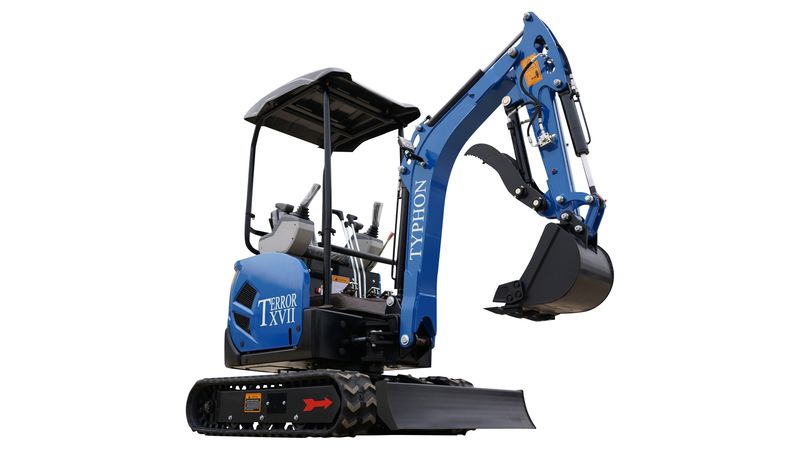 Top Compact & Mini Excavator Diggers- TYPHON Machinery