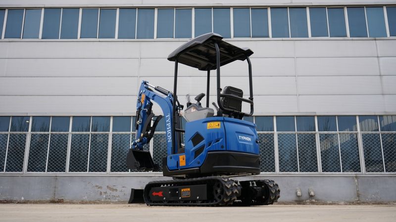 Top Compact & Mini Excavator Diggers- TYPHON Machinery