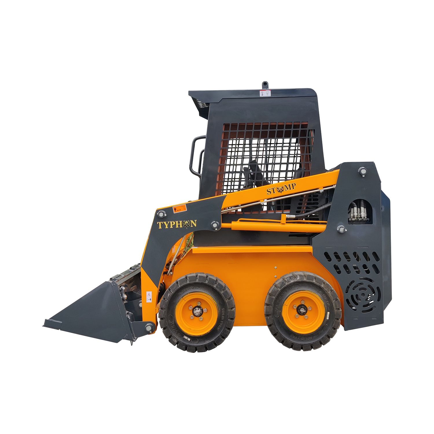 Brand New TYPHON STOMP Mini Skid Steer Gas EPA Engine USA