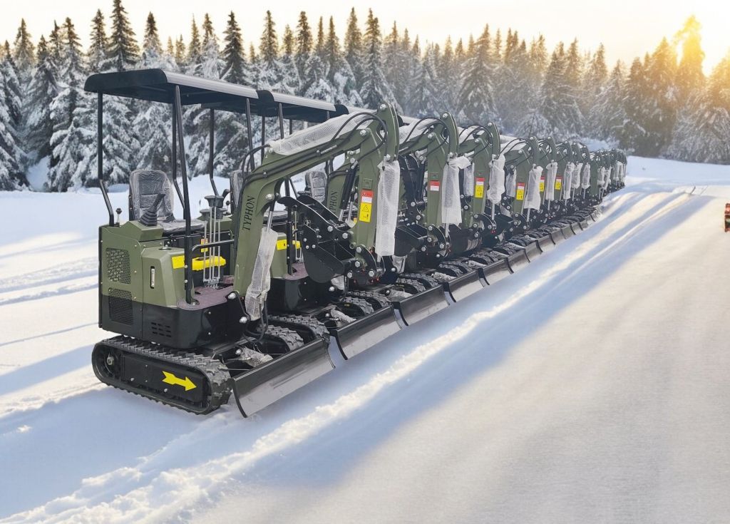 TYPHON TERROR XV STORM Mini Excavator – 1.05 Ton