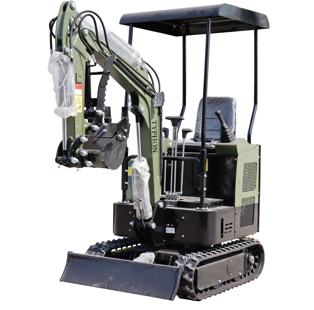 TYPHON TERROR XV  STORM Mini Excavator – 1.05 Ton Trench Digger 13.5hp B&S EPA Engine USA