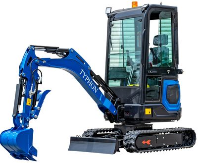 TYPHON 18 FLEX PRO 1.8 Ton Mini Excavator USA with 12 attachments