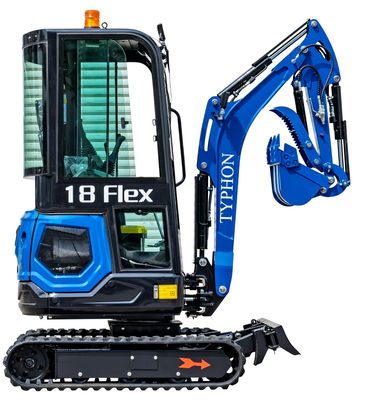 Top Compact & Mini Excavator Diggers- TYPHON Machinery