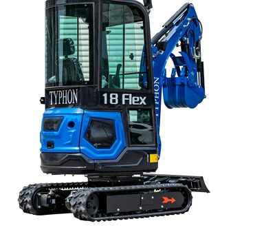Top Compact & Mini Excavator Diggers- TYPHON Machinery