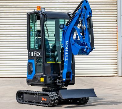 Top Compact & Mini Excavator Diggers- TYPHON Machinery