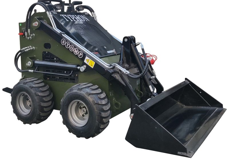 Skid-Steer Loader Wheeled 22.1 HP Honda EPA Gasoline Engine for Gardens, Farming