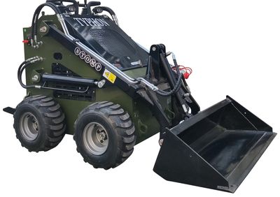 Skid-Steer Loader Wheeled 22.1 HP Honda EPA Gasoline Engine for Gardens, Farming