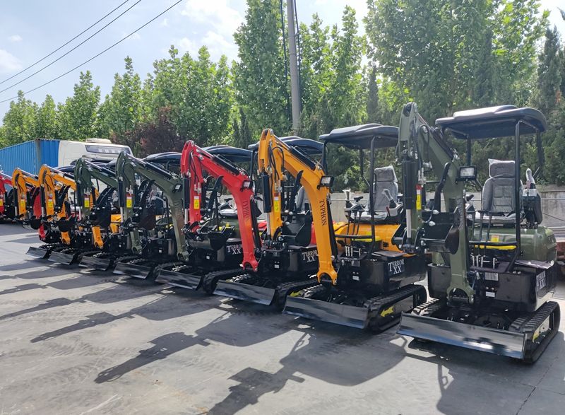 Top Compact & Mini Excavator Diggers- TYPHON Machinery