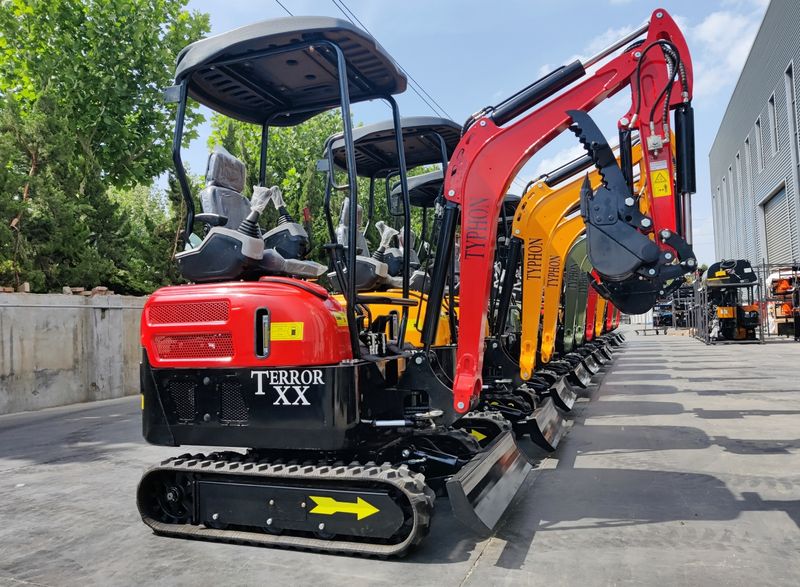 Top Compact & Mini Excavator Diggers- TYPHON Machinery