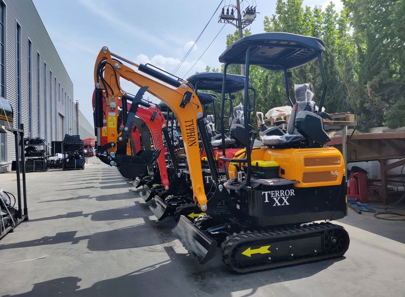 Top Compact & Mini Excavator Diggers- TYPHON Machinery