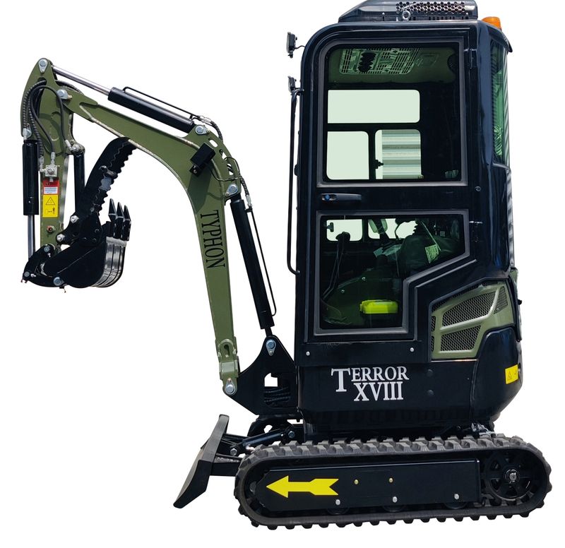 TYPHON TERROR XVIII Prestige 2 Ton Mini Excavator KUBOTA Diesel Engine USA
