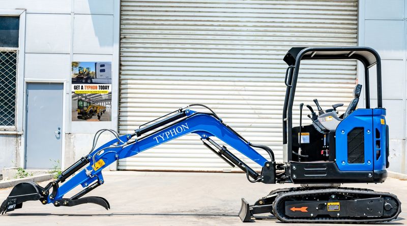 Top Compact & Mini Excavator Diggers- TYPHON Machinery