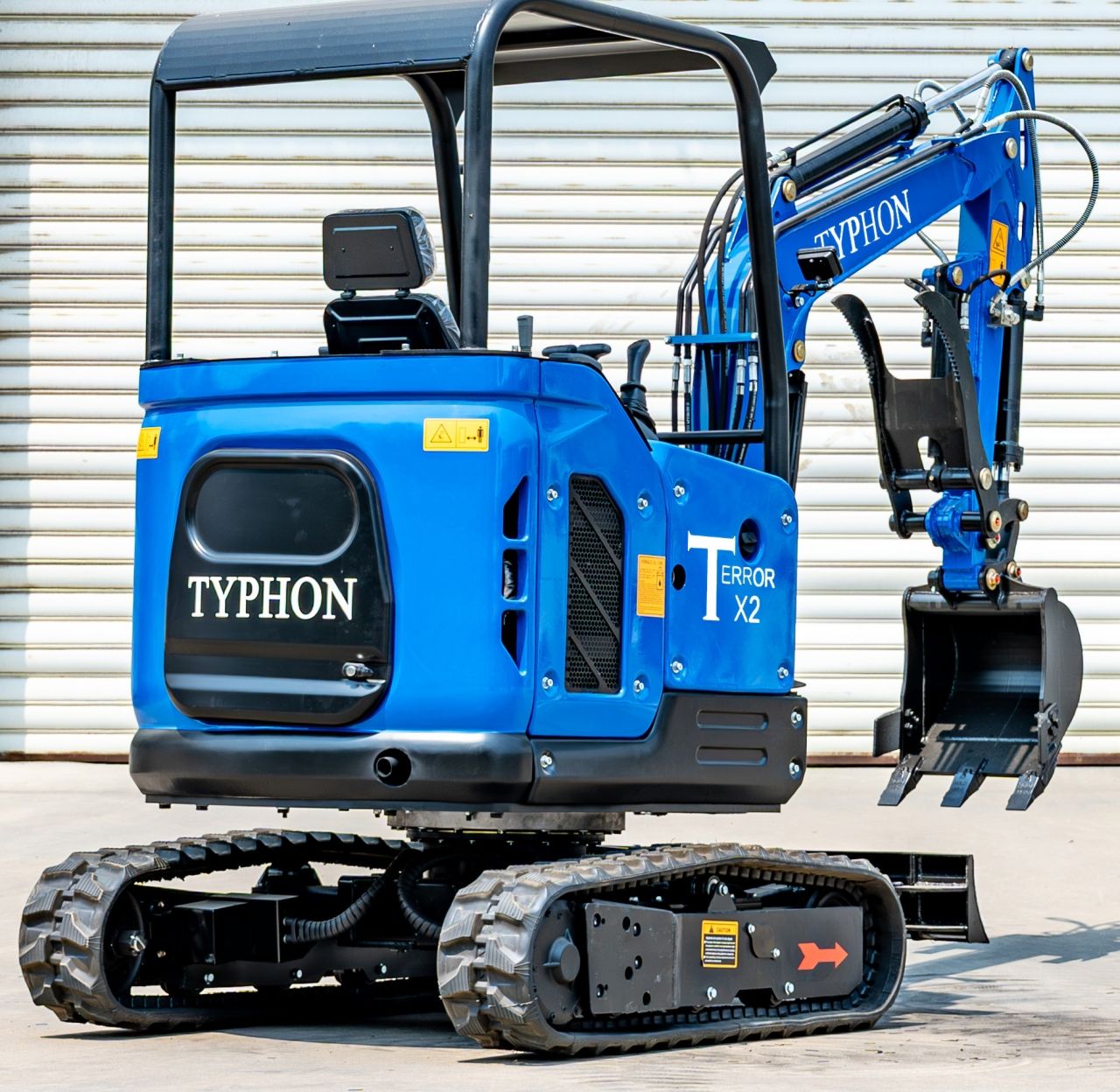 TYPHON TERROR X2 STORM Mini Excavator 2.5 Ton Trench Digger