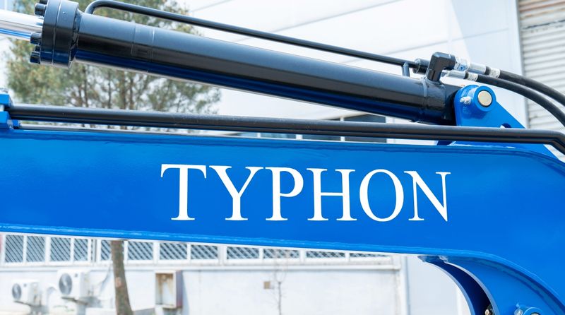 Top Compact & Mini Excavator Diggers- TYPHON Machinery