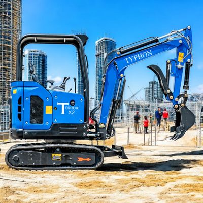 Top Compact & Mini Excavator Diggers- TYPHON Machinery