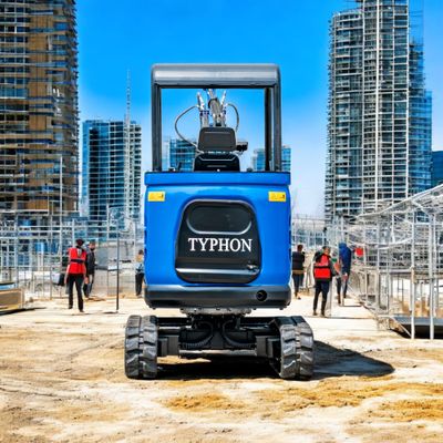 Top Compact & Mini Excavator Diggers- TYPHON Machinery