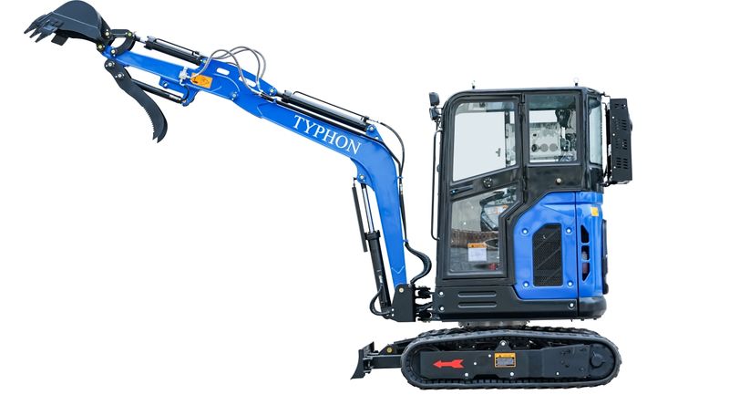Top Compact & Mini Excavator Diggers- TYPHON Machinery