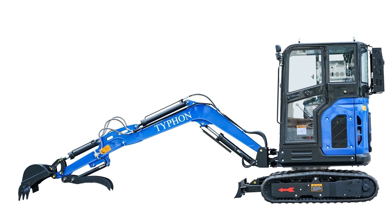 TYPHON TERROR X2 Mini Excavator 2.7 Ton Trench Digger