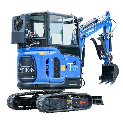 Top Compact & Mini Excavator Diggers- TYPHON Machinery