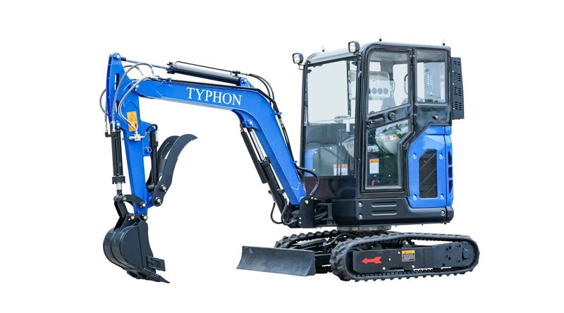 Top Compact & Mini Excavator Diggers- TYPHON Machinery
