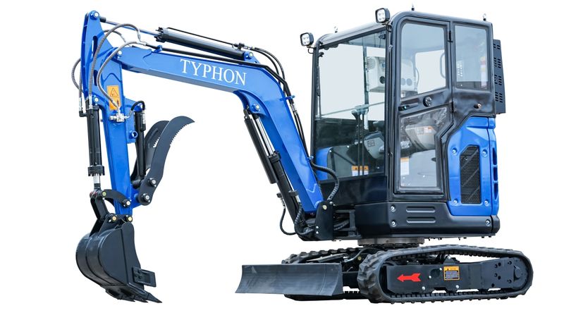Top Compact & Mini Excavator Diggers- TYPHON Machinery
