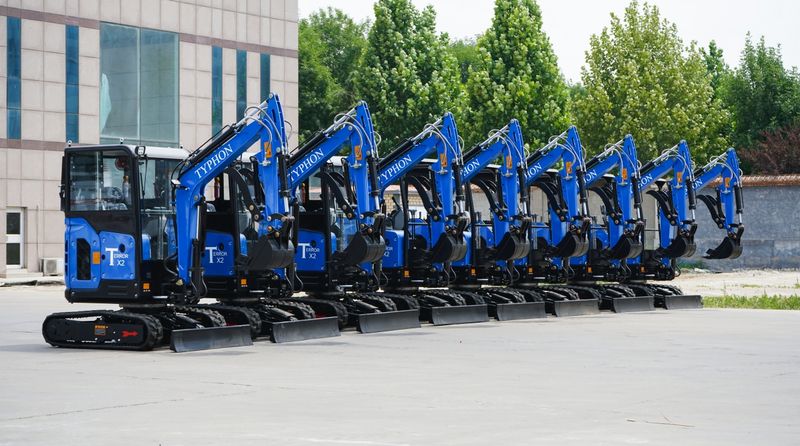 Top Compact & Mini Excavator Diggers- TYPHON Machinery