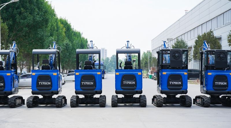 Top Compact & Mini Excavator Diggers- TYPHON Machinery