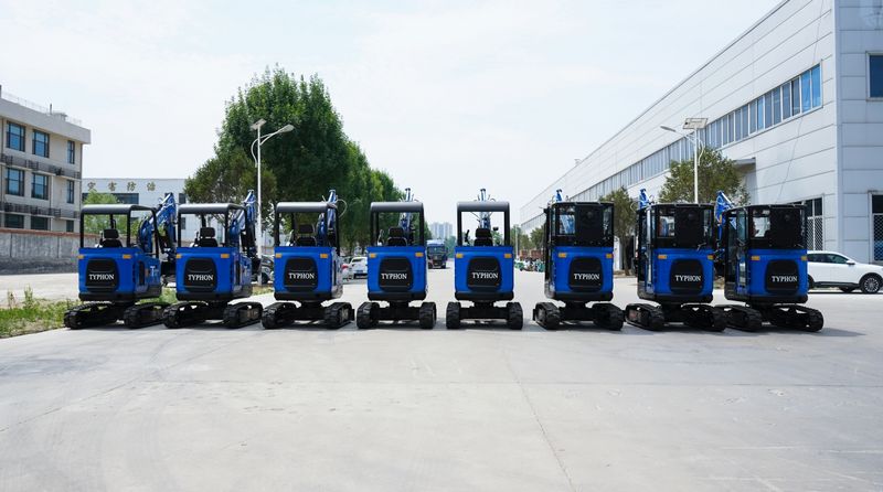 Top Compact & Mini Excavator Diggers- TYPHON Machinery