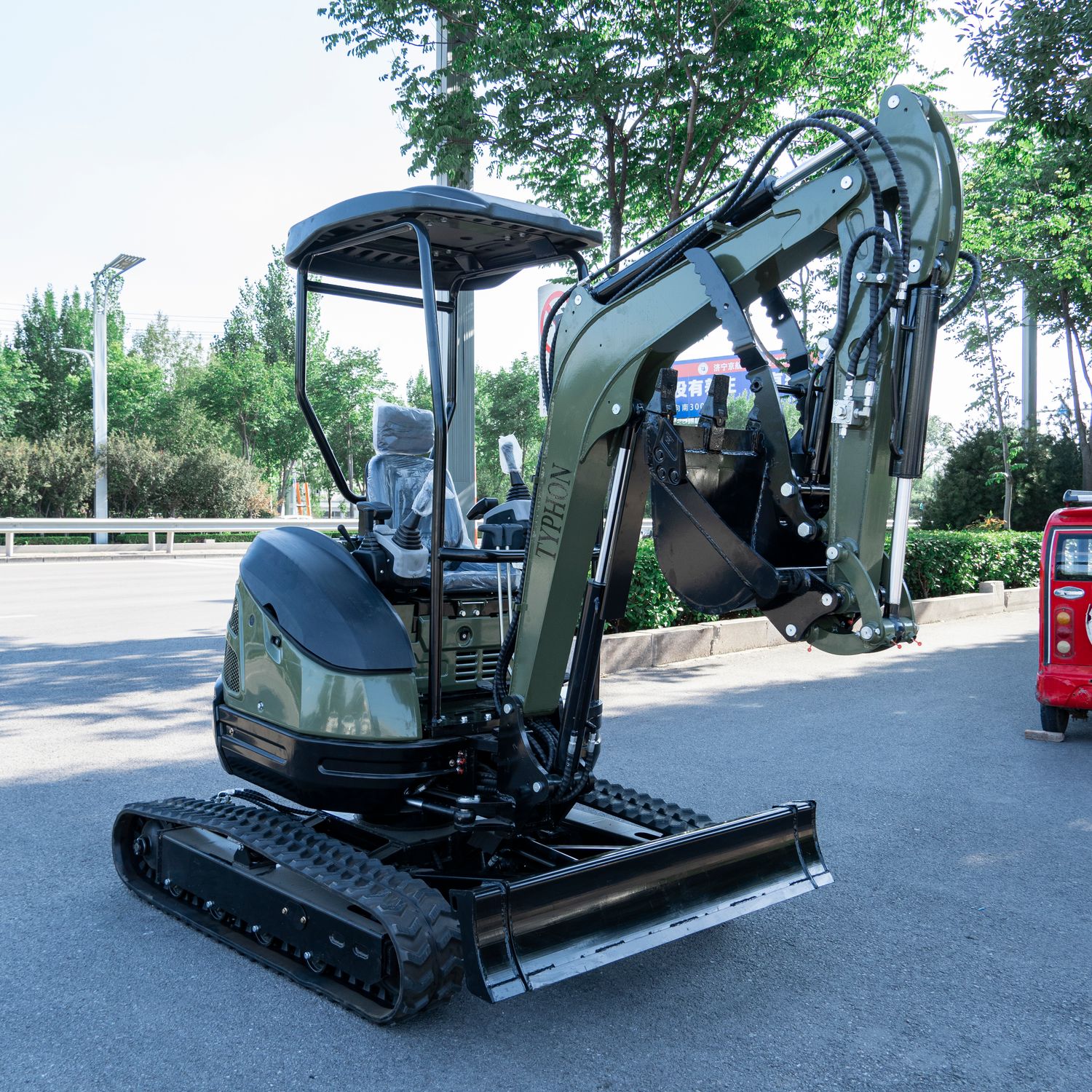 TYPHON TERROR XXV 2.5 Ton Mini Excavator KUBOTA Diesel