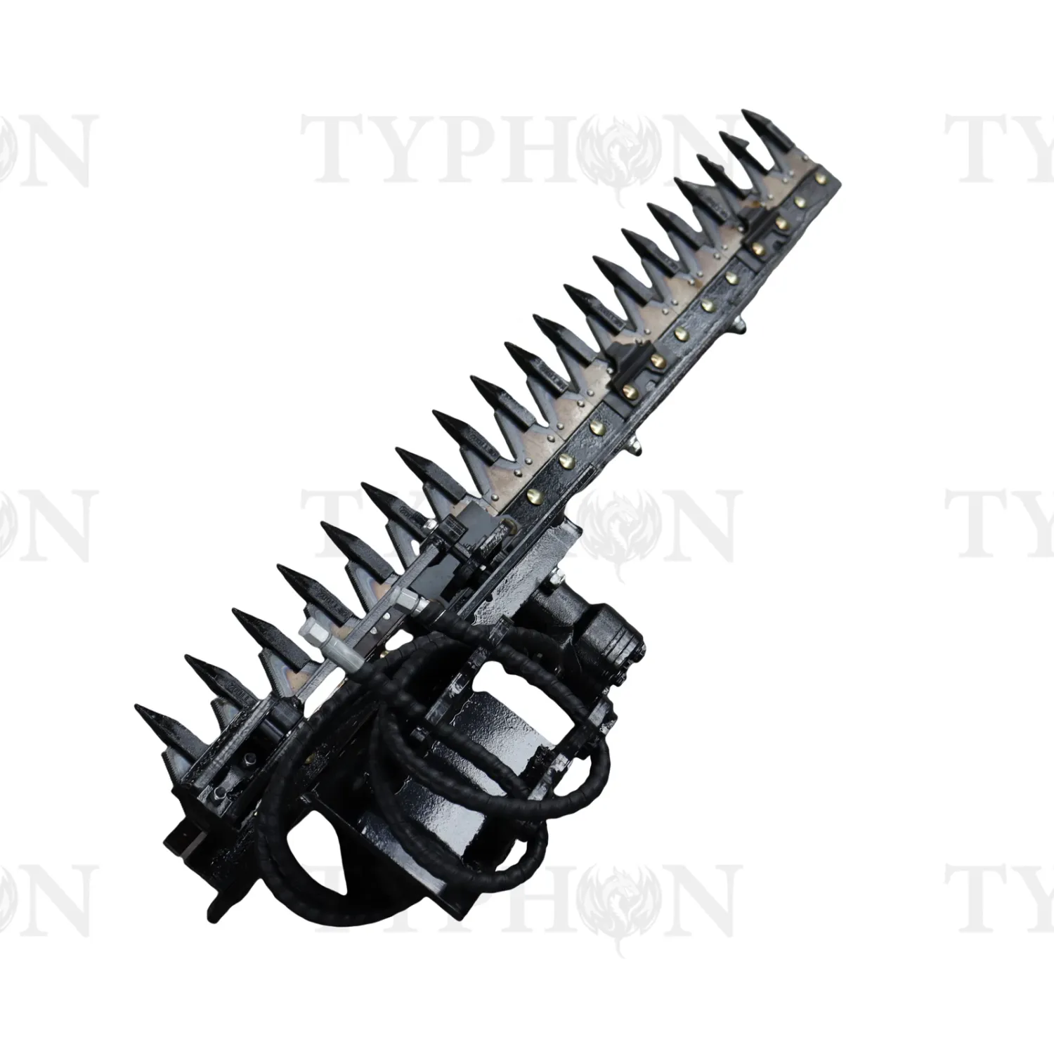 Heavy-Duty Hedge Trimmer Attachment 2-3 ton Mini Excavator Tool Fit Terror XXV USA