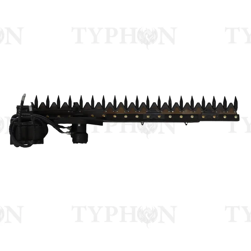 Top Compact & Mini Excavator Diggers- TYPHON Machinery Heavy-Duty Hedge Trimmer Attachment Tool Fit for TERROR XXV and other 2.1-3 Ton Mini Excavators USA