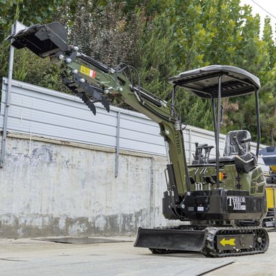 TYPHON TERROR XIII PRO Mini Excavator – 1.3 Ton Trench Digger with