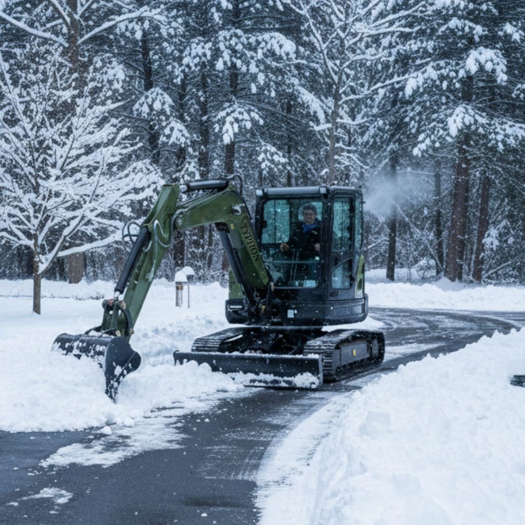 TYPHON TERROR LXV 6.6 Ton Excavator Kubota V2607 56.9HP AC/Heater