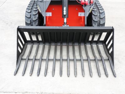 Skid Steer Loader Attachment Rock Bucket USA