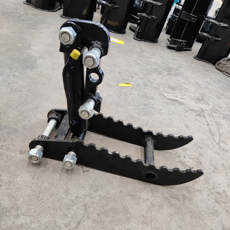 Top Compact & Mini Excavator Diggers- TYPHON Machinery TYPHON Attachments Hydraulic Thumb Clip Attachment for Mini Excavators USA