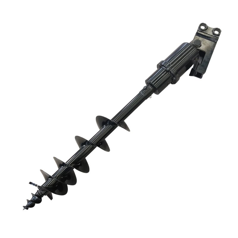 TYPHON Attachments Auger Drill Attachment for Mini Excavators Machinery USA TYPHON Attachments Auger Drill Attachment for Mini Excavators Machinery USA