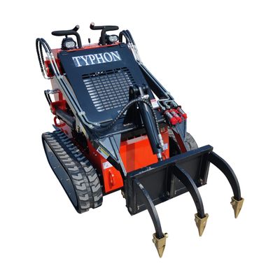 Top Compact & Mini Excavator Diggers- TYPHON Machinery Skid Steer Loader Ripper Attachment USA