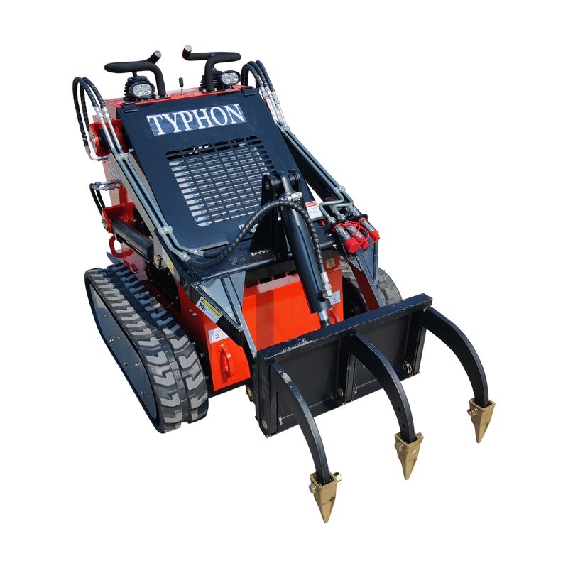 Top Compact & Mini Excavator Diggers- TYPHON Machinery Skid Steer Loader Ripper Attachment USA