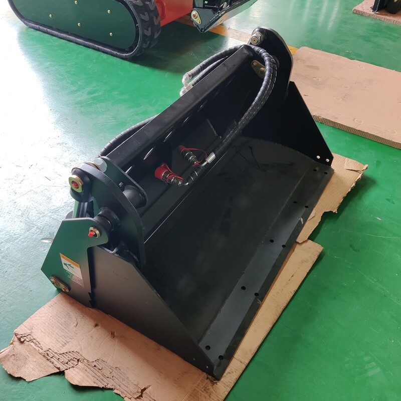 Top Compact & Mini Excavator Diggers- TYPHON Machinery Skid Steer Loader 4 in one Bucket Attachment USA