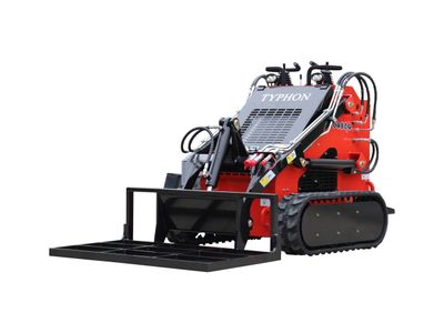 Top Compact & Mini Excavator Diggers- TYPHON Machinery Skid Steer Loader Land Leveler Attachment USA