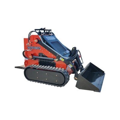 Skid-Steer Loader Tracked 22.1 HP Honda EPA Gasoline Engine for Gardens, Farming