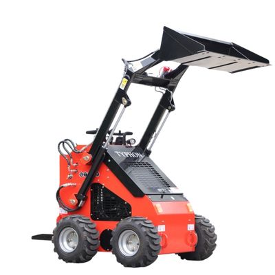 Brand New TYPHON STOMP 1,800lbs Mini Skid Steer 23.5HP Wheel Gas EPA B & S Engine USA Brand New TYPHON STOMP 1,800lbs Mini Skid Steer 23.5HP Wheel Gas EPA B & S Engine USA