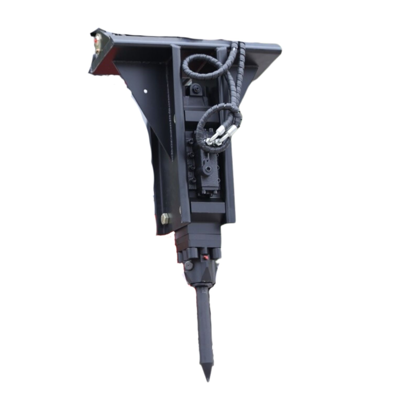 Skid Steer Loader Hydraulic Hammer Concrete Breaker Attachment USA Skid Steer Loader Hydraulic Hammer Concrete Breaker Attachment USA