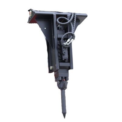 Skid Steer Loader Hydraulic Hammer Concrete Breaker Attachment USA Skid Steer Loader Hydraulic Hammer Concrete Breaker Attachment USA