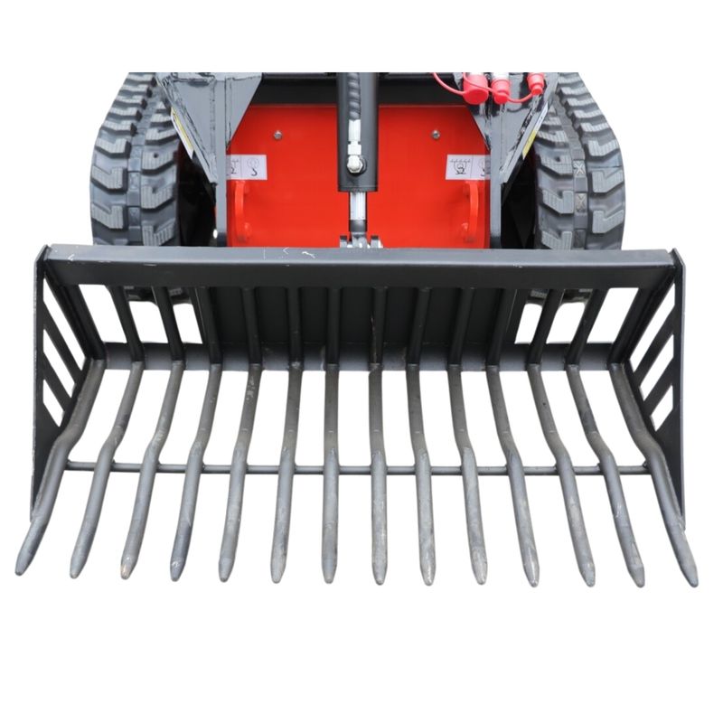 Skid Steer Loader Attachment Rock Bucket USA Skid Steer Loader Attachment Rock Bucket USA