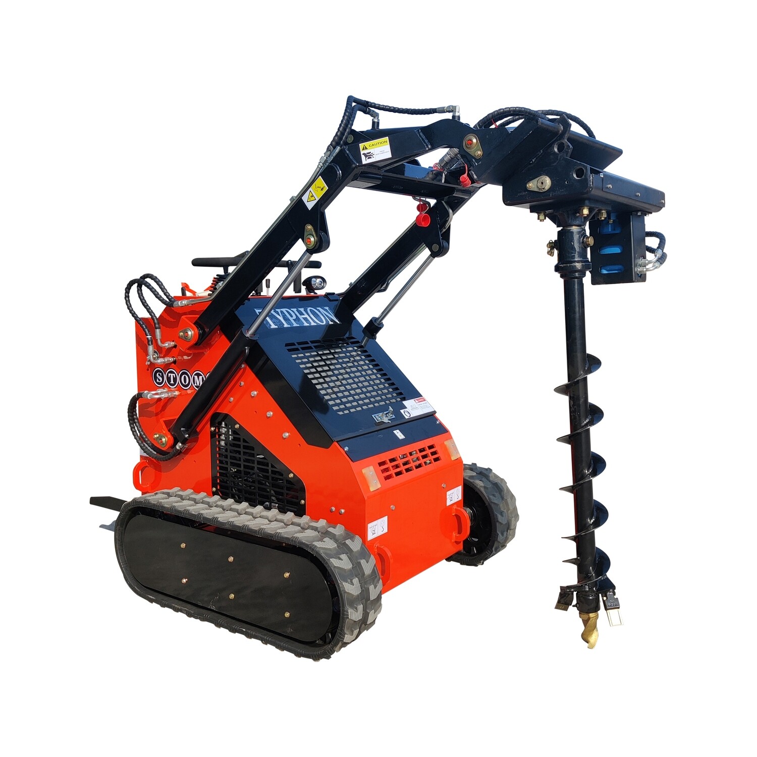 TYPHON STOMP with Auger attachment and 4 bits USA TYPHON STOMP with Auger attachment and 4 bits USA